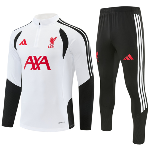 Liverpool 2026/2027 1/4 zipper tracksuit white