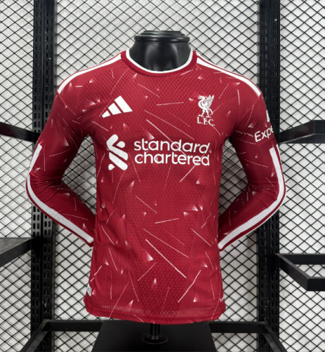 Liverpool 2026/2027 home shirt (long sleeve) Player Version