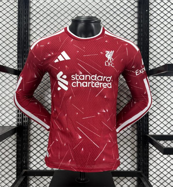 Liverpool 2026/2027 home shirt (long sleeve) Player Version