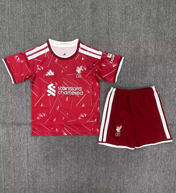 Liverpool 2026/2027 home full set kit (Adult and Kids)