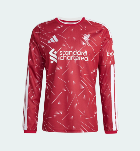 Liverpool 2026/2027 home shirt (long sleeve)