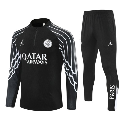 PSA 2025/2026 1/4  JD zipper tracksuit black