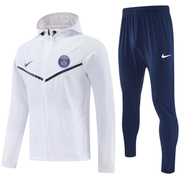 PSA 2025/2026 windbreaker white suit