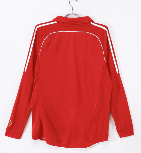 Liverpool 2006/2008 home retro shirt (long sleeve)