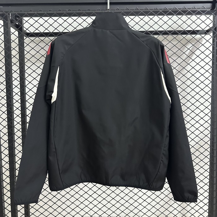 Liverpool 2026/2027 windbreaker coat Black