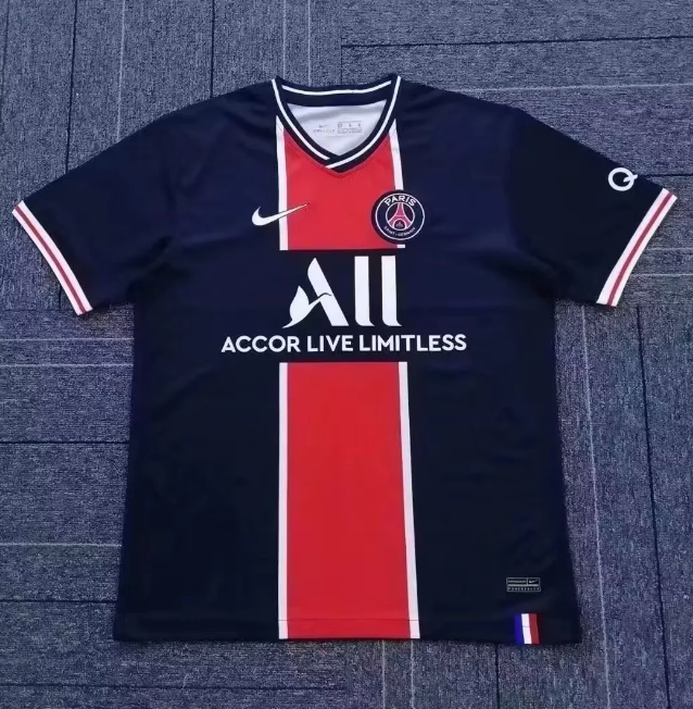 PSA 2020/2021 home retro shirt Mbappe Neymar