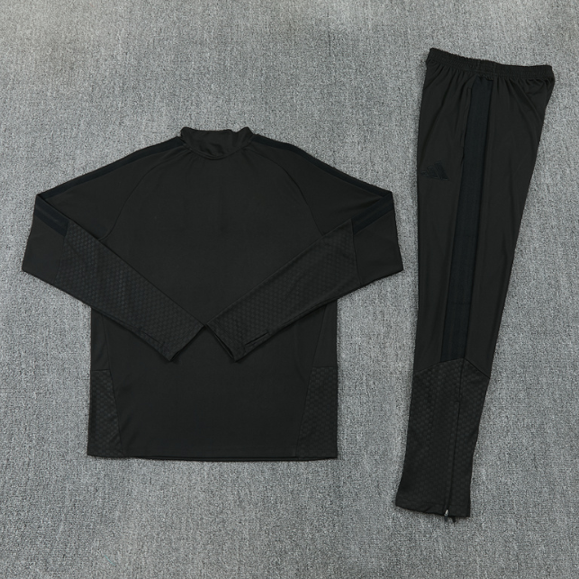 Liverpool 2026/2027 1/4 zipper tracksuit full set black