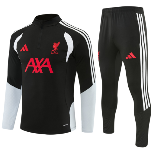 Liverpool 2026/2027 1/4 zipper tracksuit black