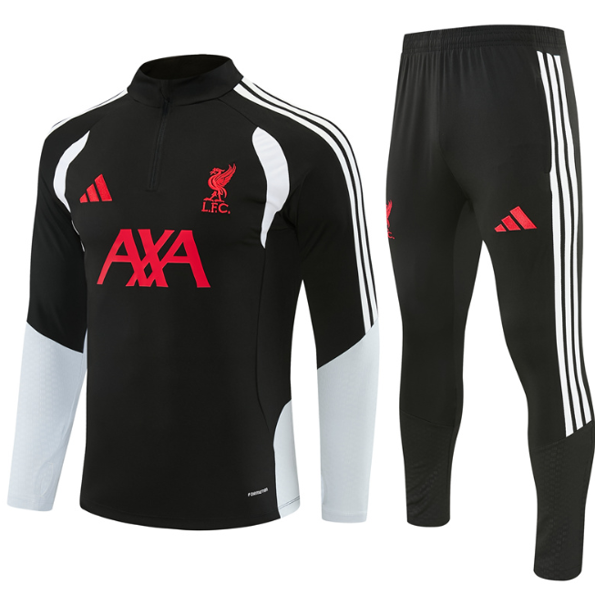 Liverpool 2026/2027 1/4 zipper tracksuit black