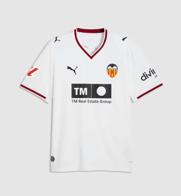 Valencia CF 2026/2027 home shirt
