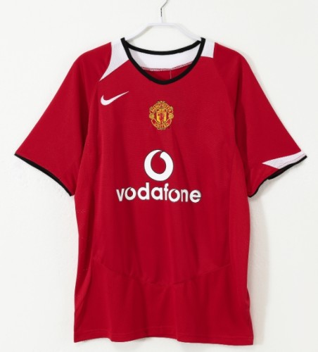 Manchester Unitde  2004/2006 home retro shirt Ronaldo
