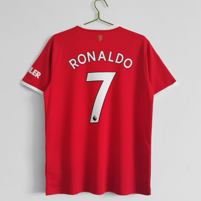 Manchester Unitde  2021/2022 home retro shirt Ronaldo