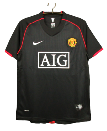 Manchester Unitde  2007/2008 away retro shirt Ronaldo