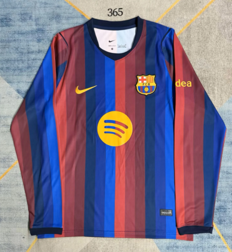 Barcelona 2026/2027 home shirt (long sleeve)