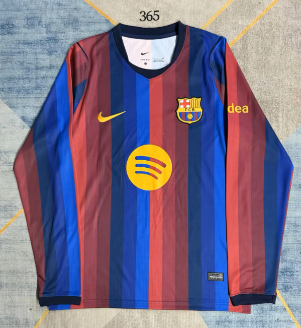 Barcelona 2026/2027 home shirt (long sleeve)