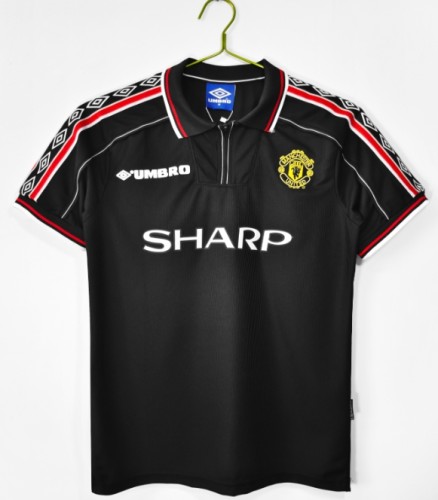 Manchester Unitde 1998/1999 black retro shirt BECKHAM