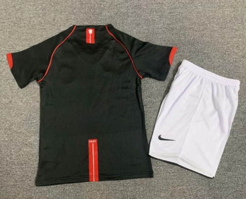 Manchester Unitde 2007/2008 away retro kids kit (top+shorts)