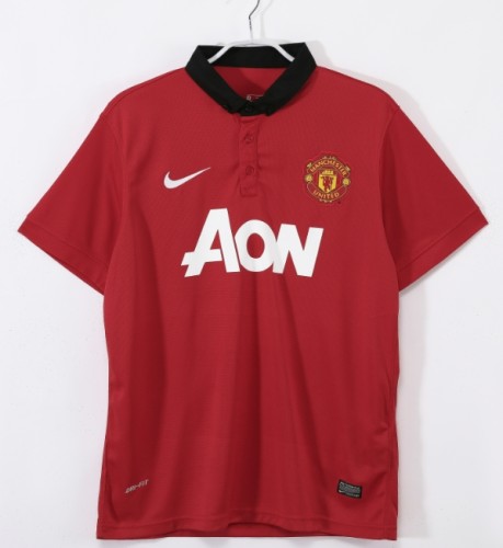 Manchester Unitde  2013/2014 home retro shirt