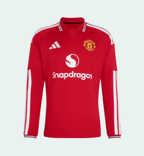Manchester Unitde 2026/2027 home shirt (long sleeve)