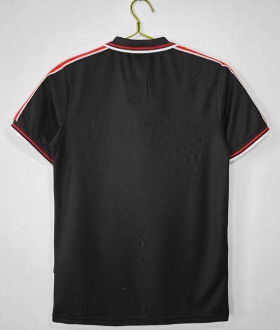 Manchester Unitde 1998/1999 black retro shirt BECKHAM