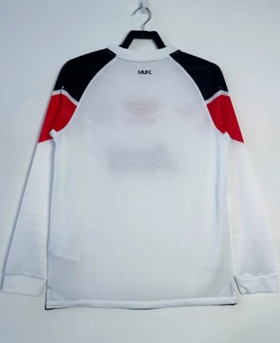 Manchester Unitde  2010/2011 away retro shirt final version long sleeve