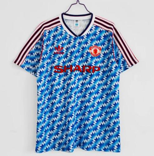 Manchester Unitde 1991/1992 away retro shirt CANTONA