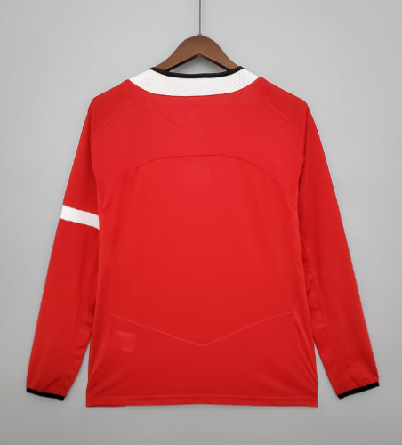 Manchester Unitde  2004/2006 home retro shirt (long sleeve) Ronaldo