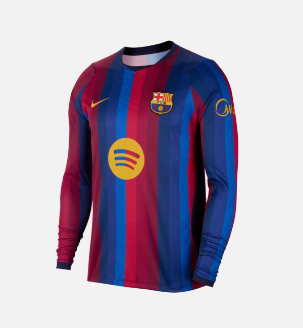 Barcelona 2026/2027 home shirt (long sleeve)