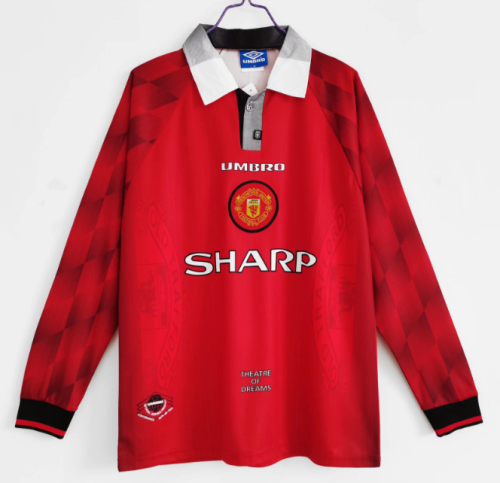 Manchester Unitde 1996/1997 home retro shirt (long sleeve) CANTONA