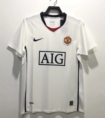 Manchester Unitde 2008/2009 away retro shirt Ronaldo