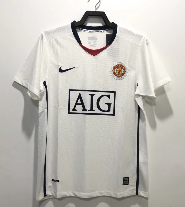 Manchester Unitde 2008/2009 away retro shirt Ronaldo