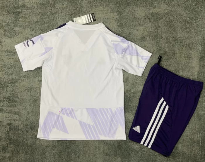 Manchester Unitde  2025/2026 away full set kit (Adult and Kids)