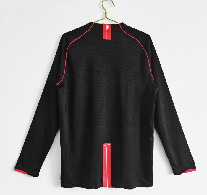 Manchester Unitde 2007/2008 away retro shirt long sleeve Ronaldo