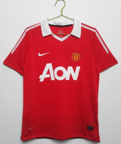 Manchester Unitde  2010/2011 home retro shirt