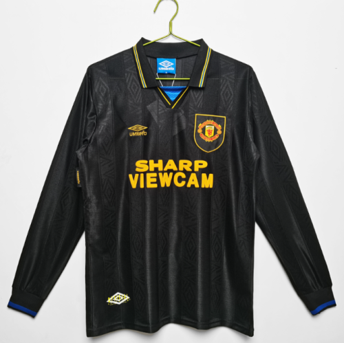 Manchester Unitde 1993/1994 away retro shirt long sleeve CANTONA