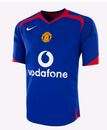 Manchester Unitde 2005/2006 away retro shirt Ronaldo