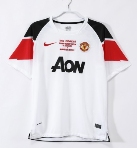 Manchester Unitde 2010/2011 away retro shirt final version