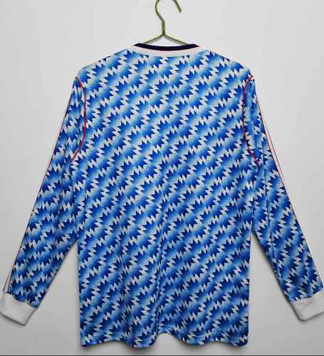 Manchester Unitde  1991/1992 away retro shirt Long Sleeves CANTONA