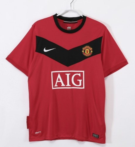 Manchester Unitde 2009/2010 home retro shirt