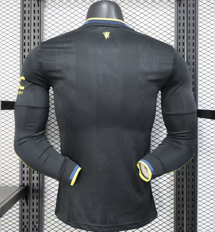 Manchester Unitde  2025/2026 third shirt Player Version long sleeve