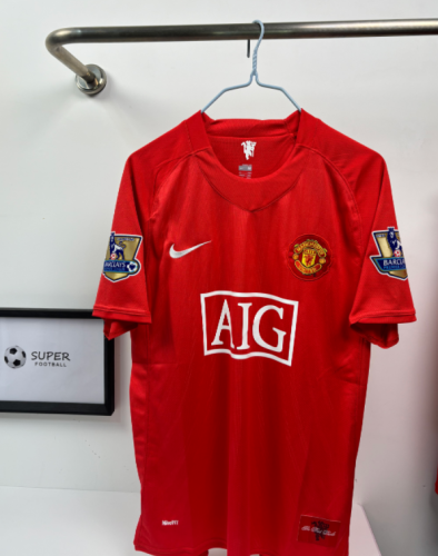 Manchester Unitde  2008/2009 home retro shirt Ronaldo