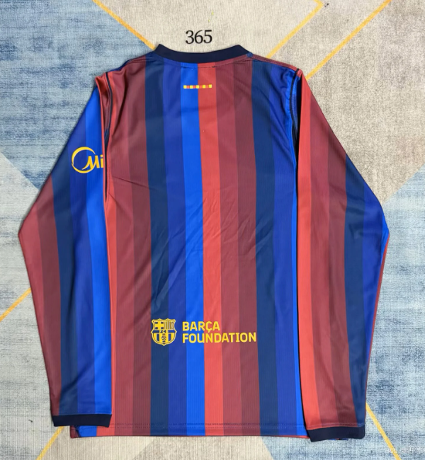 Barcelona 2026/2027 home shirt (long sleeve)
