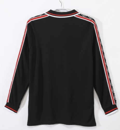 Manchester Unitde  1998/1999 black retro shirt long sleeve BECKHAM