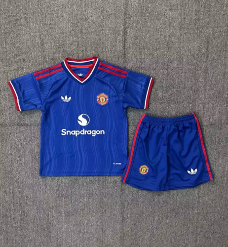 Manchester Unitde 2026/2027 away full set kit (Adult and Kids)