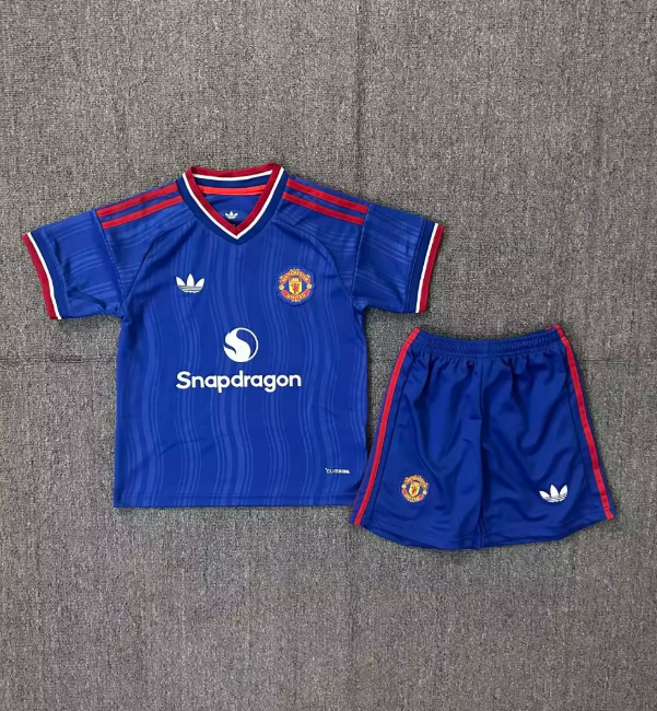 Manchester Unitde 2026/2027 away full set kit (Adult and Kids)