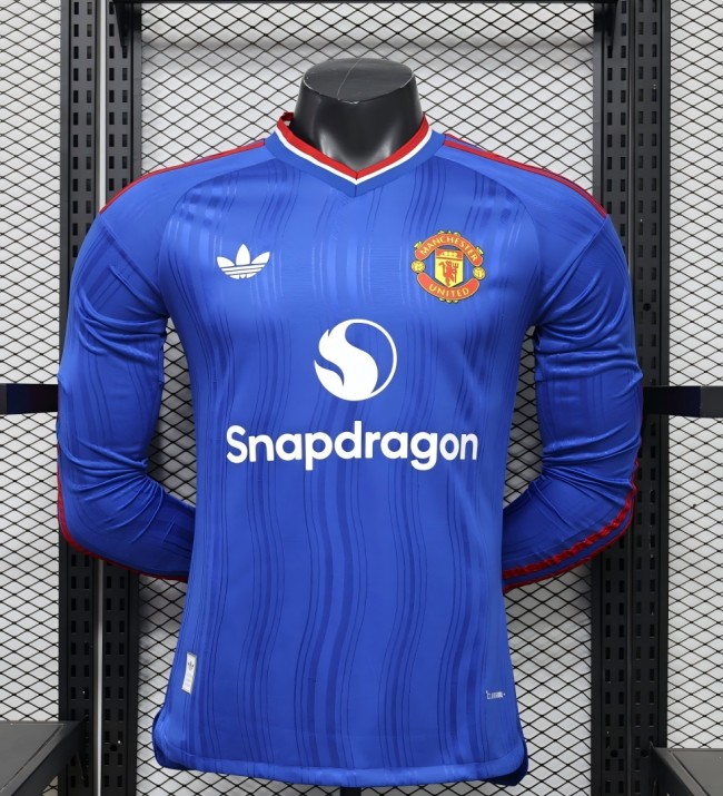 Manchester Unitde 2026/2027 away shirt Player Version long sleeves