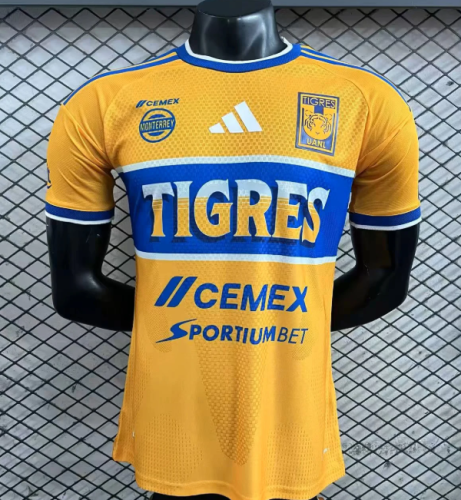 Tigres UANL 2026/2027 home shirt player version