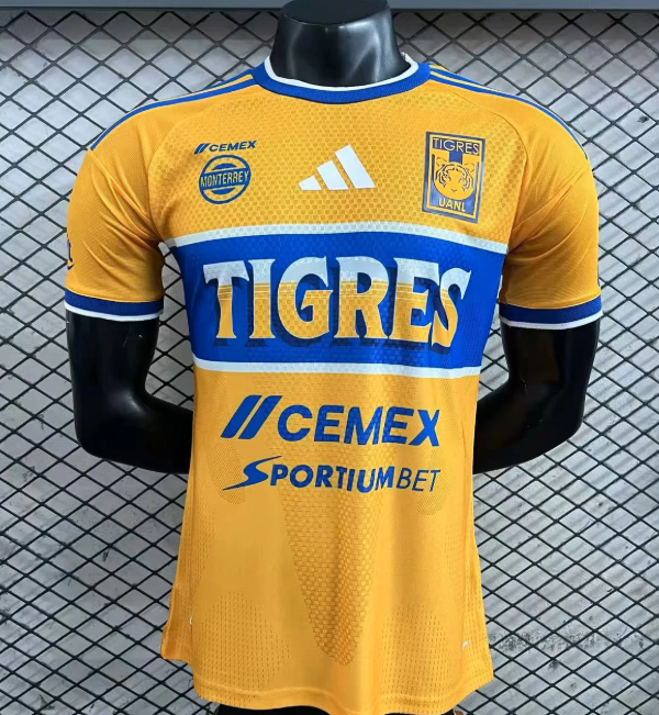 Tigres UANL 2026/2027 home shirt player version