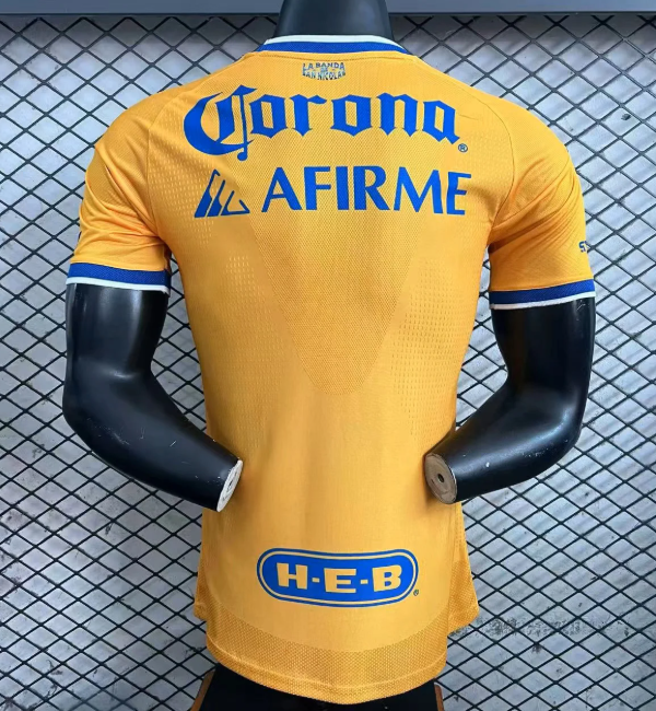 Tigres UANL 2026/2027 home shirt player version