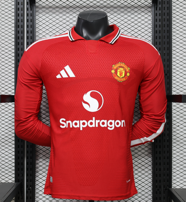 Manchester Unitde 2026/2027 home shirt Player Version long sleeves